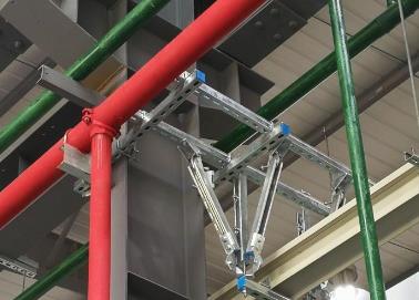 睢阳该抗震支架的整体式支吊架结构协调性好